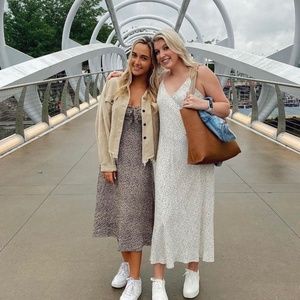 Hollister Cheetah Midi Dress